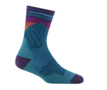 1067 - Darn Tough Women's Mirnavated Micro Crew Ultra-Lightweight with Cushion, front view