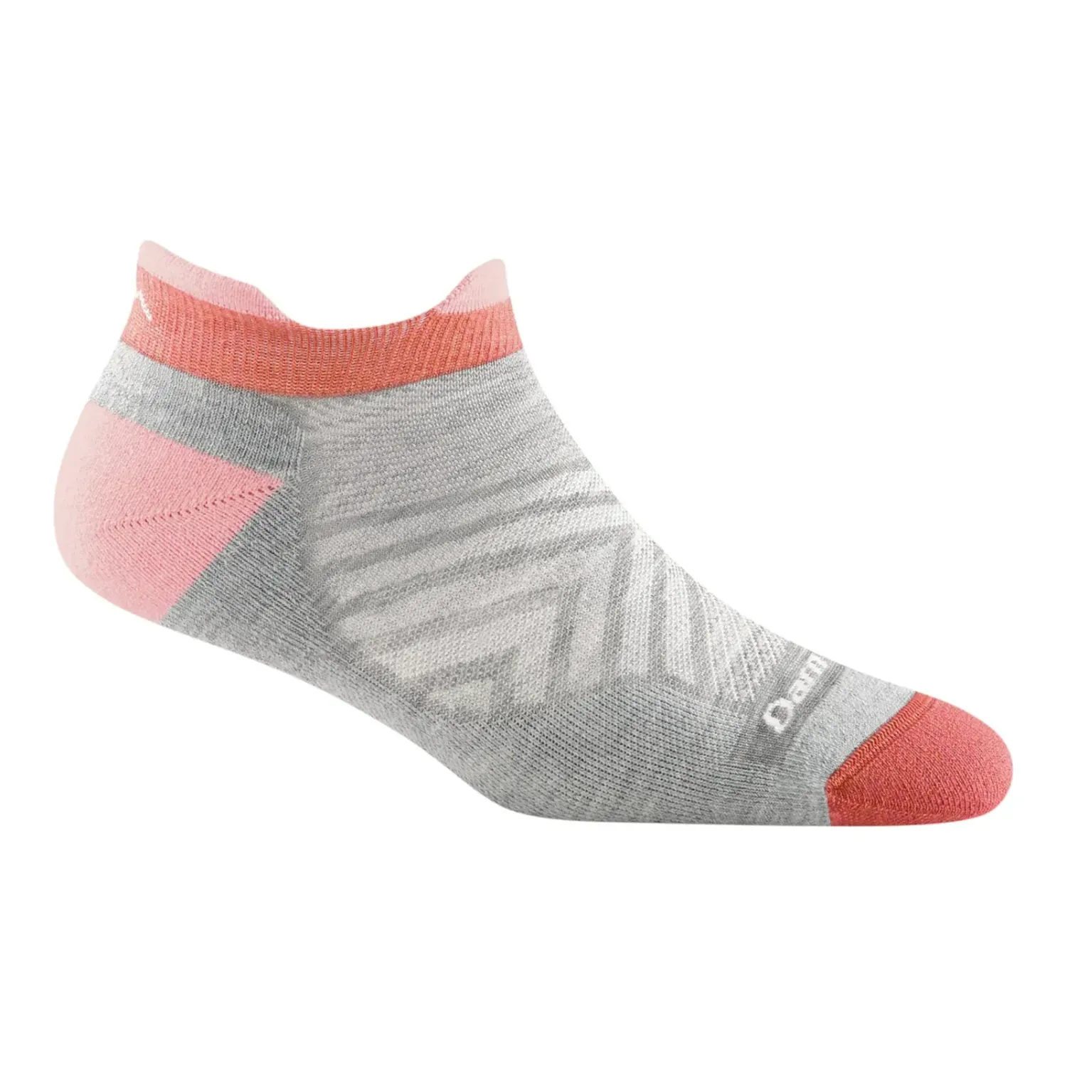 1047 - Darn Tough Women's Run No Show Tab Ultra-Lightweight with Cushion in Ash, alternate view 1