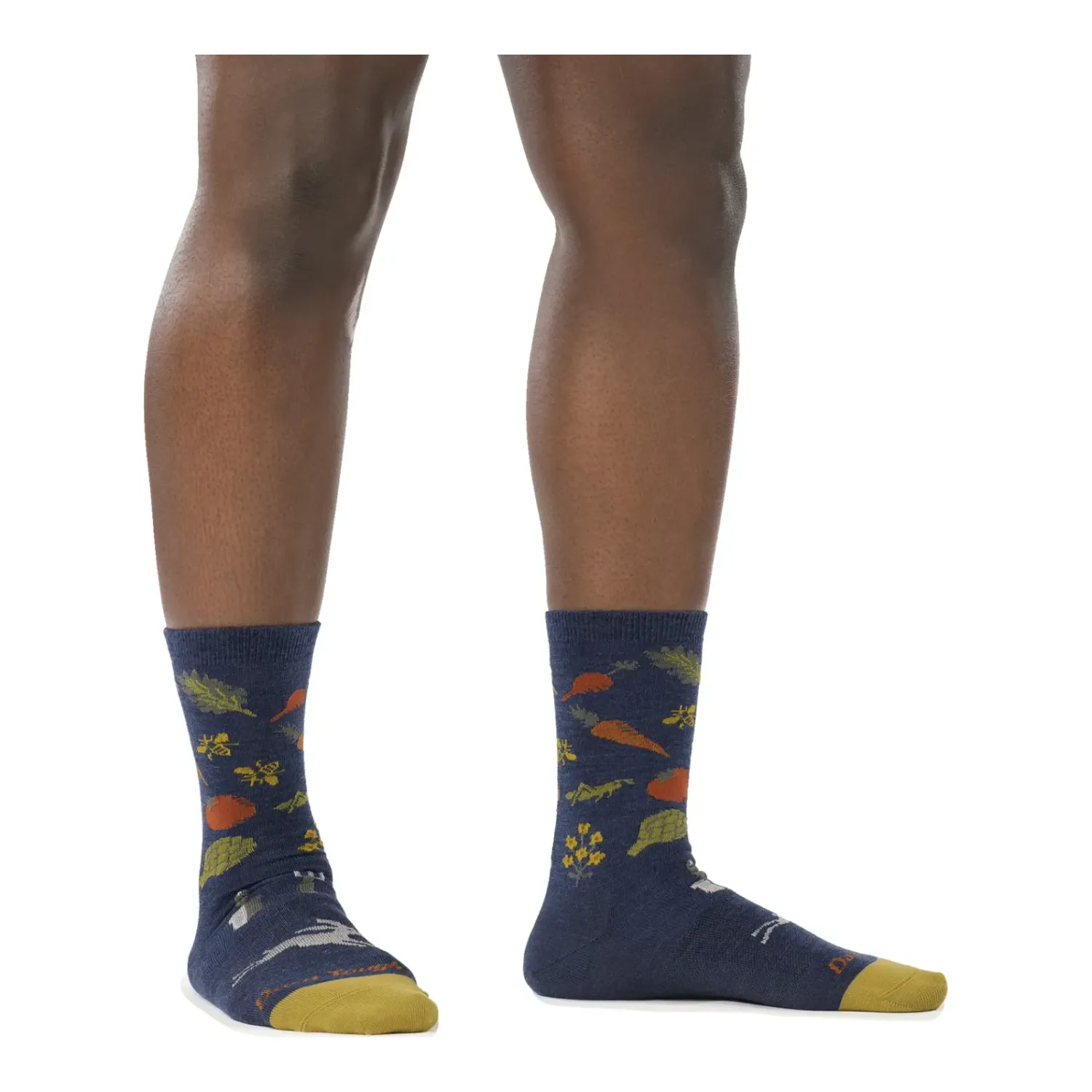 6054 - Darn Tough Women's Farmer's Market Crew Lightweight in Indigo, alternate view 2