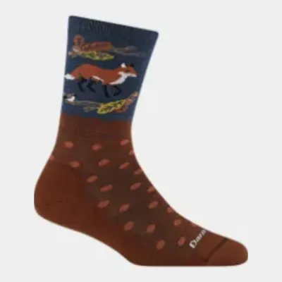 6105 - Darn Tough Wild Life Crew Women's, front view