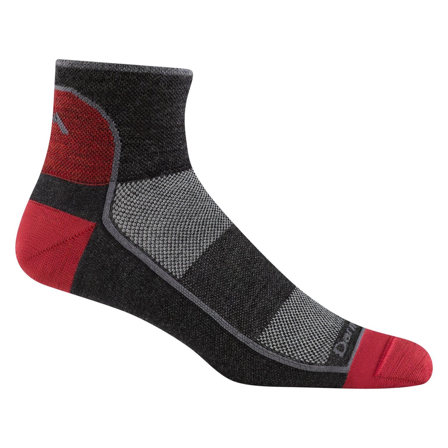 1715 - Darn Tough 1/4 Lightweight, Color: Team DTV, Size: L