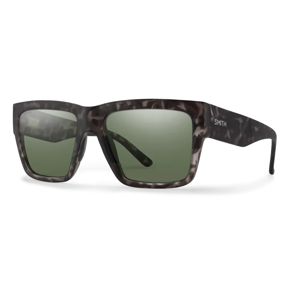 Smith Lineup, Frame Color: Matte Gray Tortoise, Lens Color: ChromaPop Polarized Gray Green