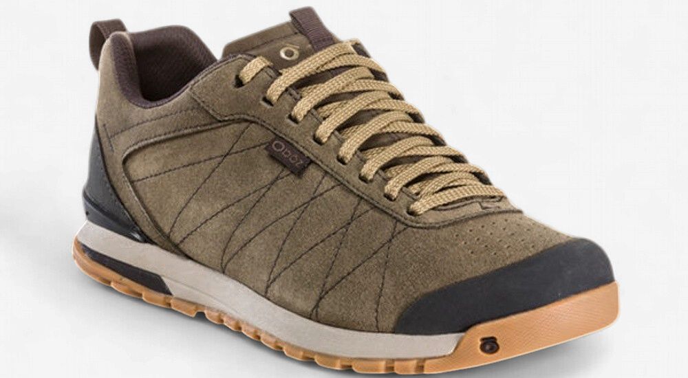 Oboz Bozeman Low Leather Hiking Shoe, Color: Canteen, Size: 8