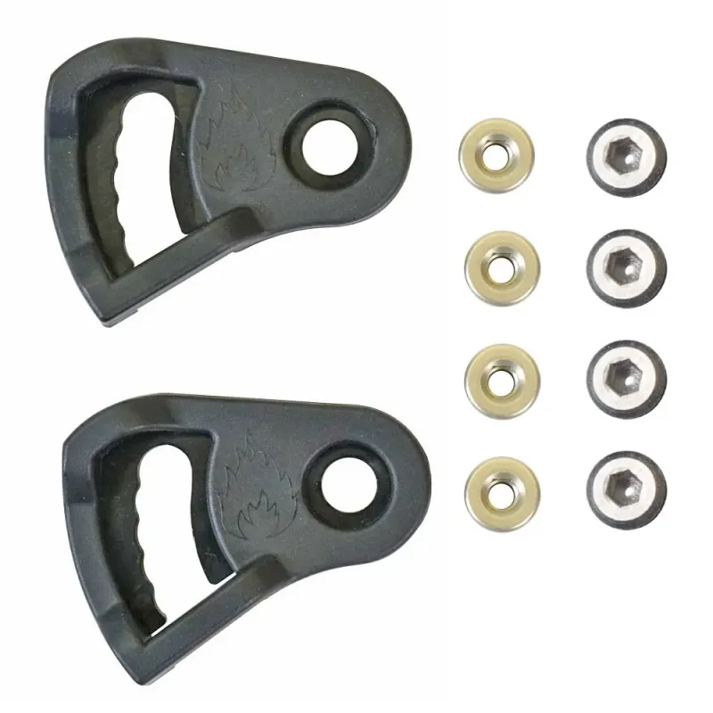 Spark R&amp;D Tip &amp; Tail Clips in Tail Clips, front view