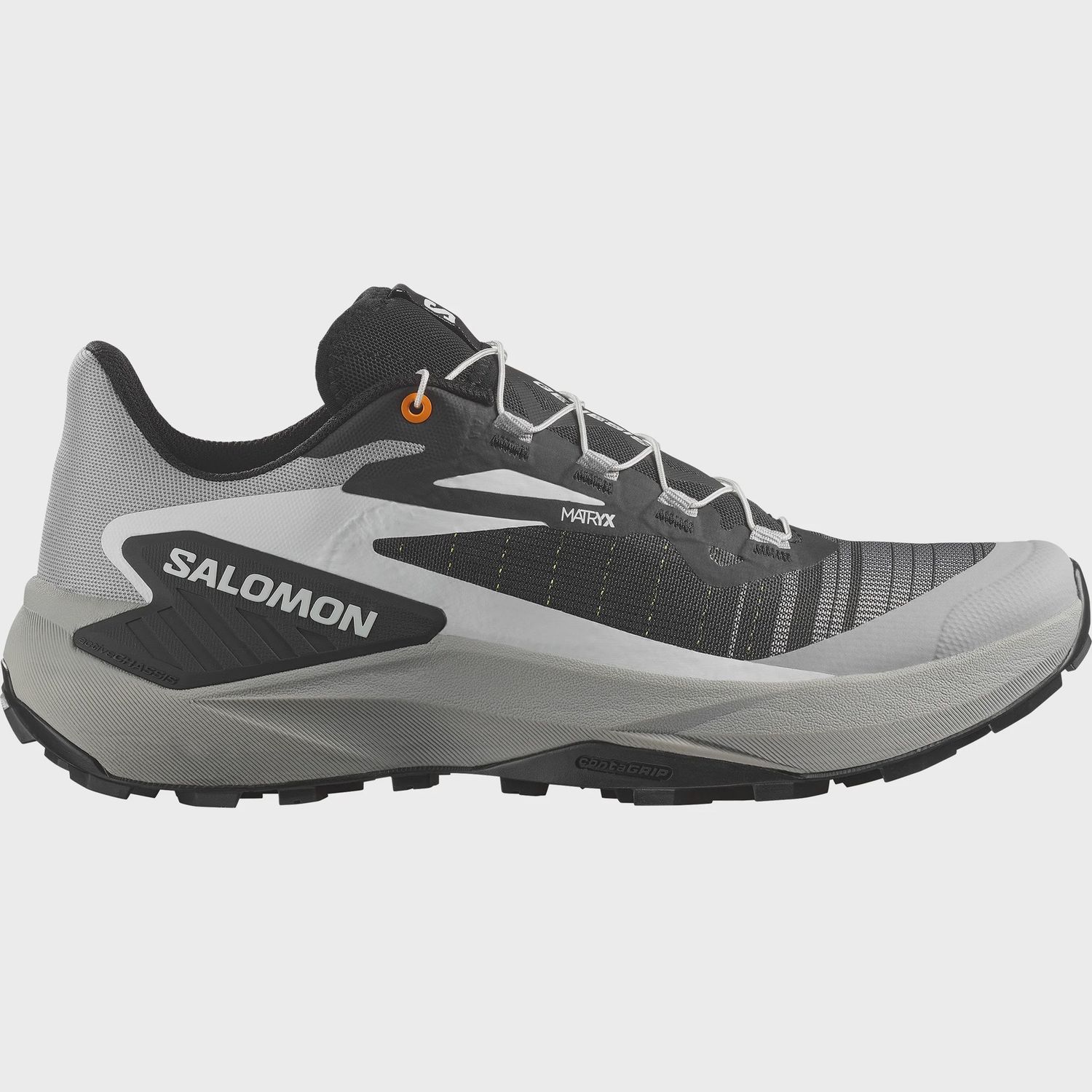 Salomon Men's Genesis, Color: Black-Alloy-Tumeric, Size: 9