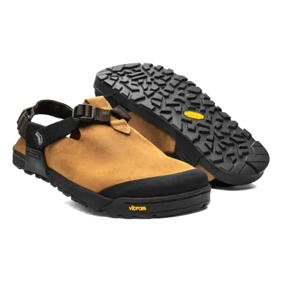 Bedrock Mountain Clog Nubuck Leather in Brown, alternate view 1