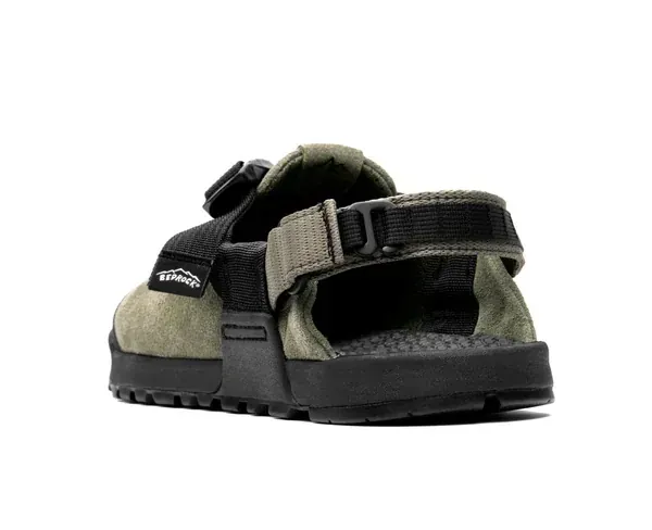 Bedrock Mountain Clog Leather Suede in 600x, alternate view 3