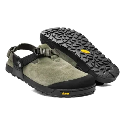 Bedrock Mountain Clog Leather Suede in Sagebrush, alternate view 1