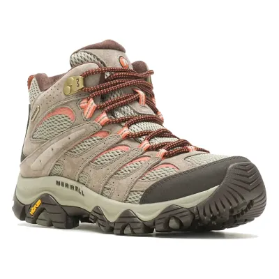 Merrell Women's Moab 3 Mid Waterproof in Bungee Cord, alternate view 1
