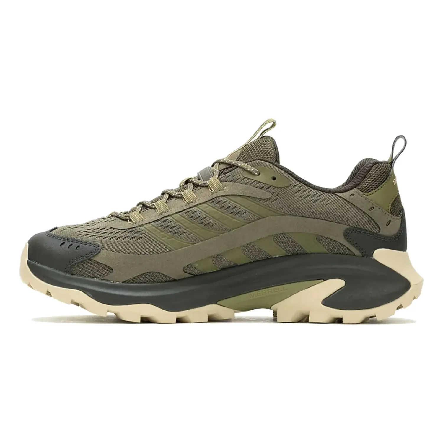 Merrell Men's Moab Speed 2 in Olive, alternate view 2
