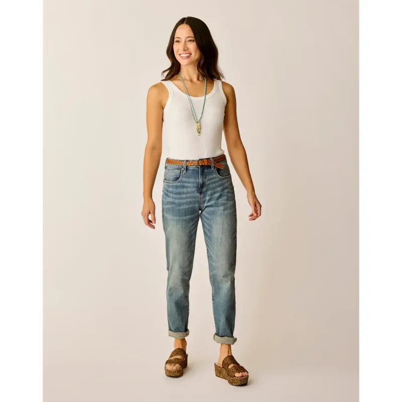 Carve Designs Women's Carson Jean in Ncrop, front view