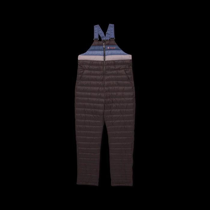 Cotopaxi Fuego Down Overall, Color: Coffee Stripes, Size: X-Small