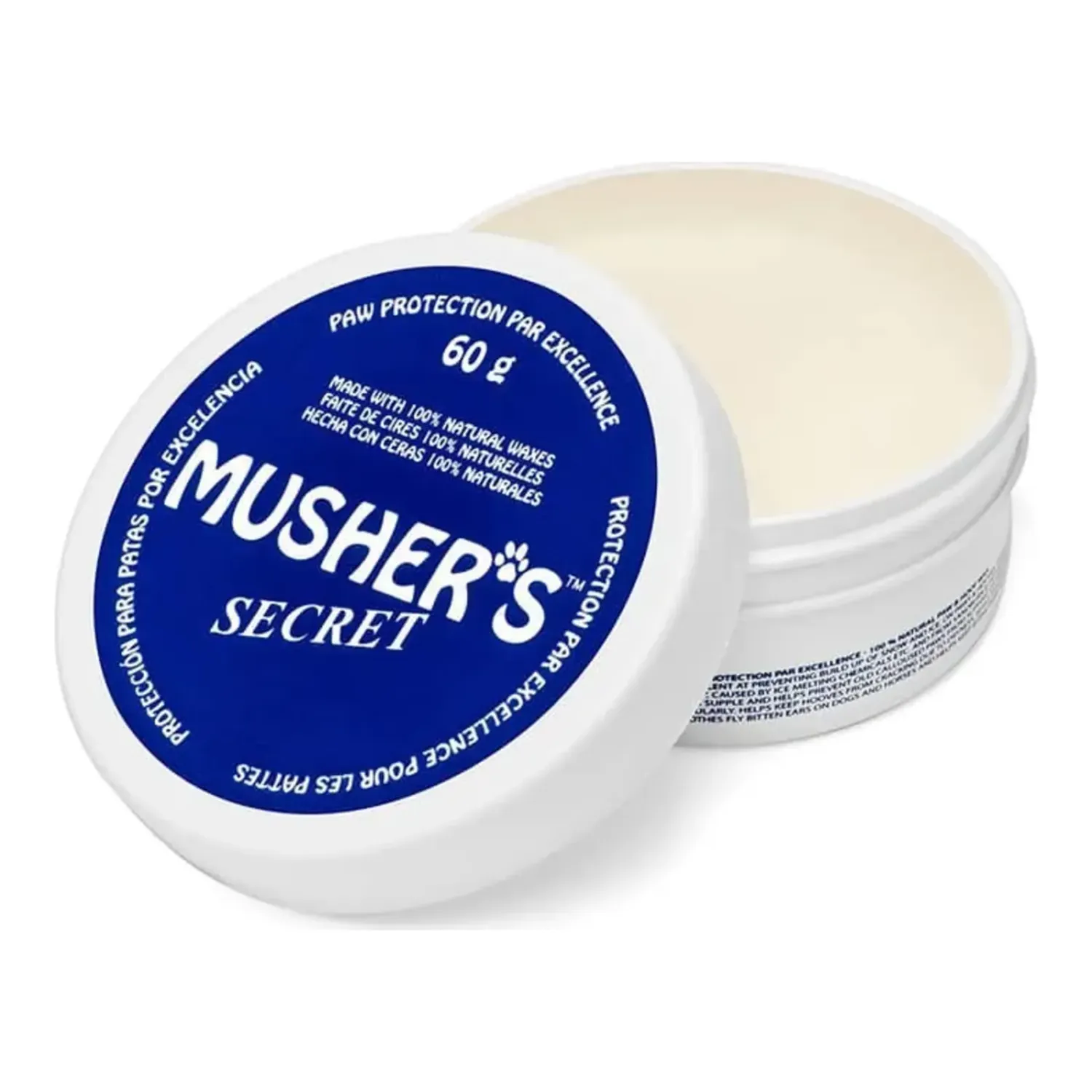 Musher's Secret - 60 grams, front view