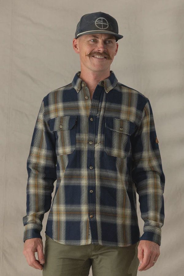 Benchmark Field Flannel, Color: Tributary Plaid, Size: Small