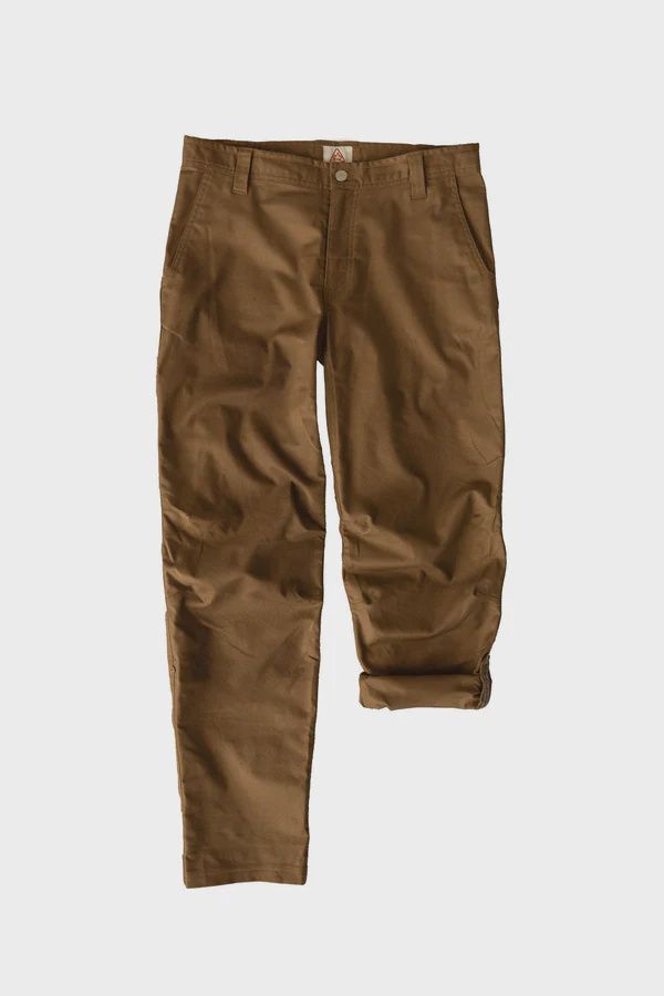 Livsn Flex Canvas Pant V3 - Relaxed Fit, Color: Brown, Inseam: 30, Size: 30