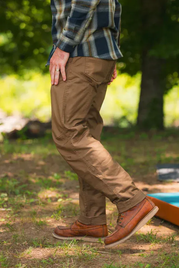 LIVSN Flex Canvas Pant V3 - Relaxed Fit in 600x, alternate view 3