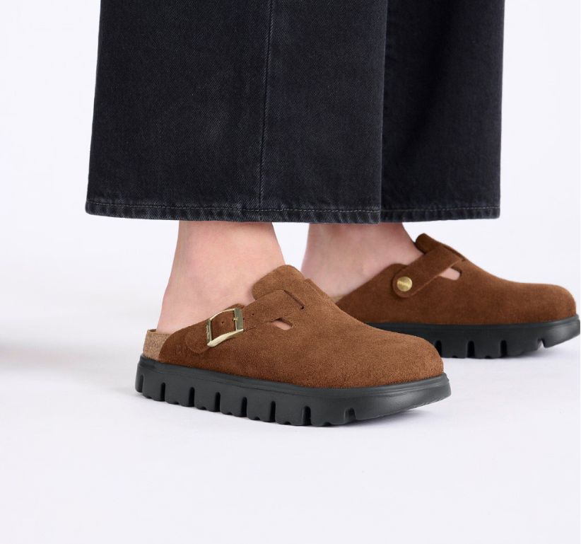 Boston Chunky - Suede Leather