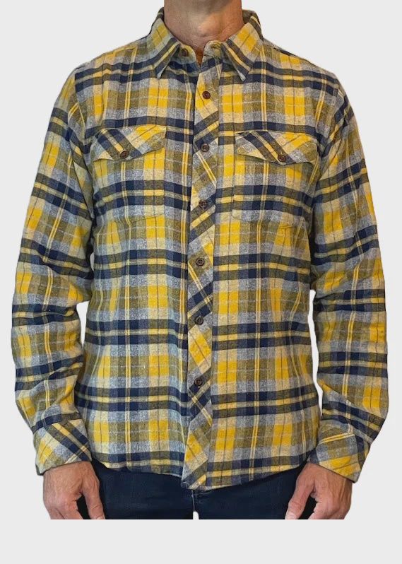 Original Flyshacker, Color: Gold / Navy, Size: Small