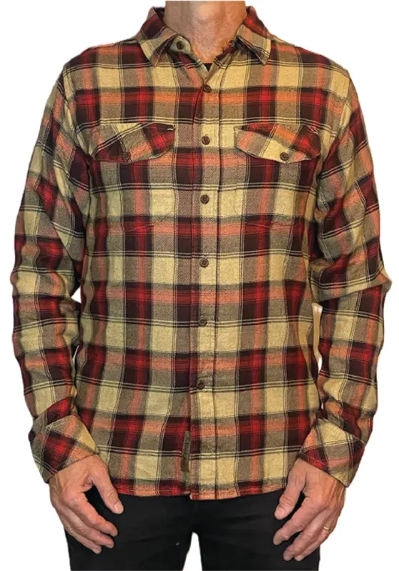 Flyshacker Wyatt Flannel Shirt in 800x, alternate view 1