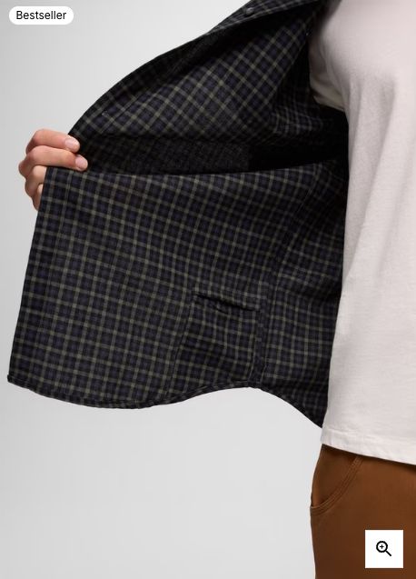 Prana Men's Dolberg Flannel