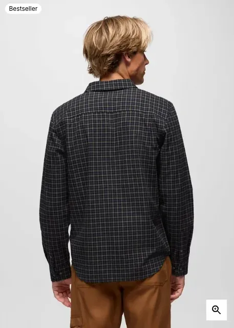 prAna Men's Dolberg Flannel, alternate view 1