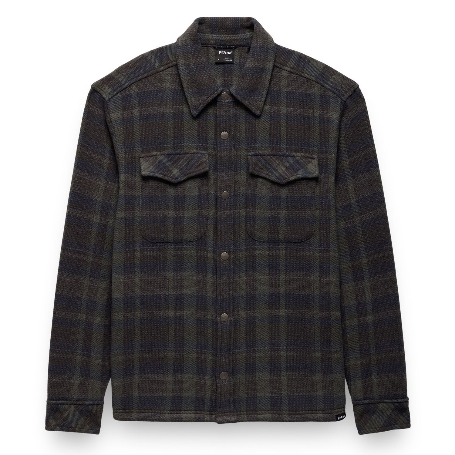 Happy Camp Flannel, Color: Thyme, Size: Medium