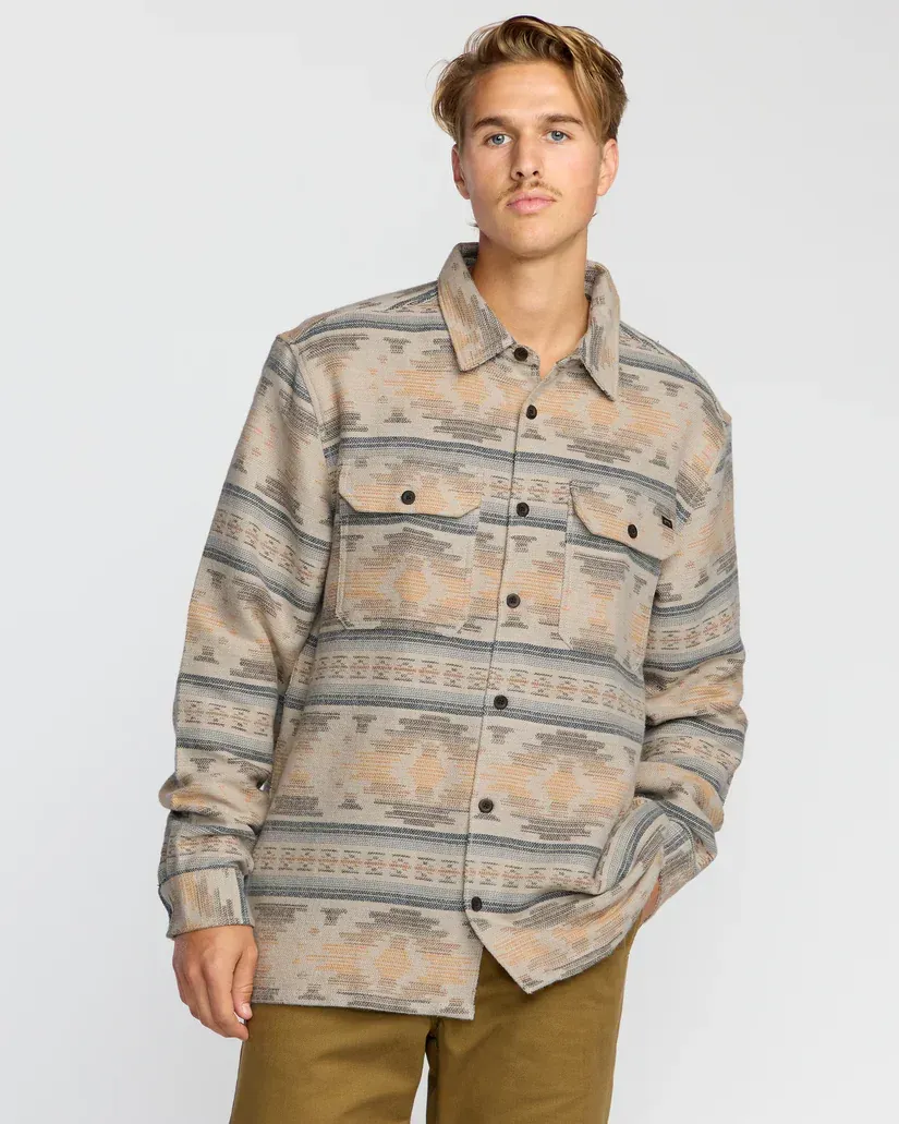 Billabong Men's Offshore Jacquard Flannel