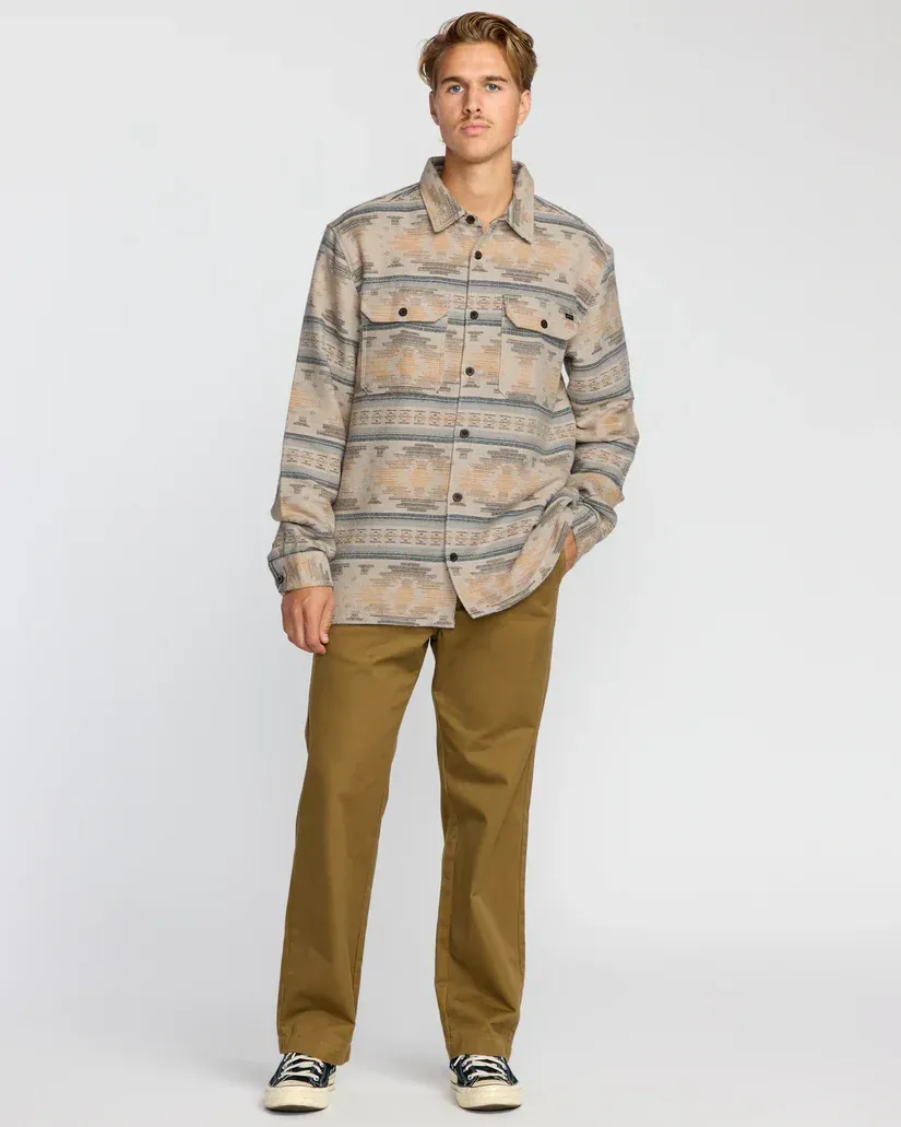 Billabong Men's Offshore Jacquard Flannel