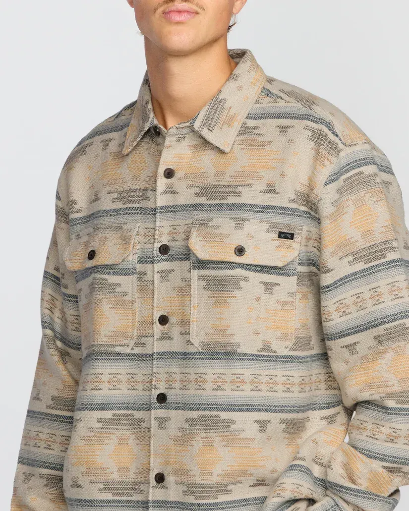 Billabong Men's Offshore Jacquard Flannel