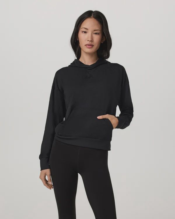 Halo Modern Pullover Hoodie, Color: Heather Black, Size: Small