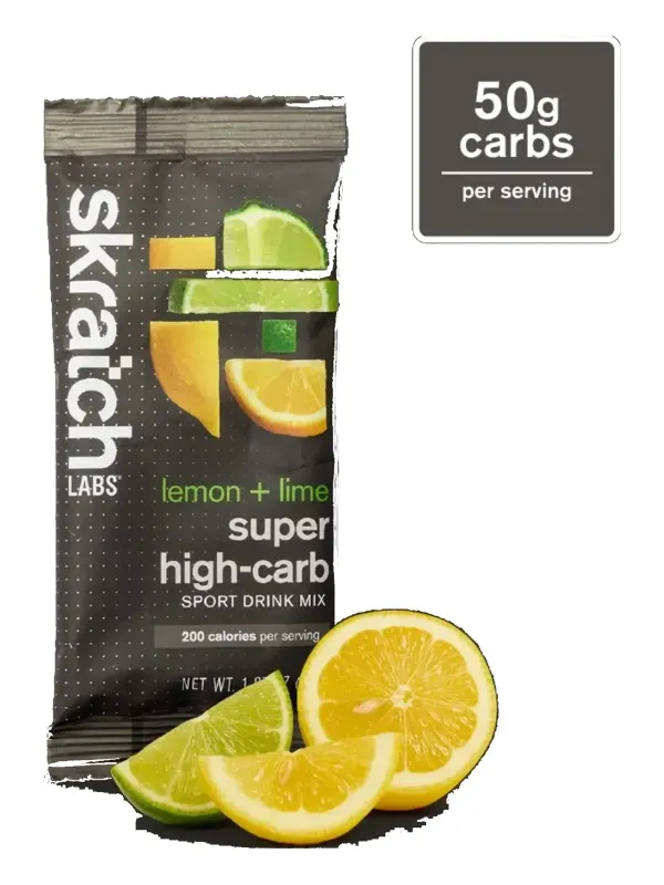 Skratch Labs Super High-Carb Sport Drink Mix Lemon Lime, main view