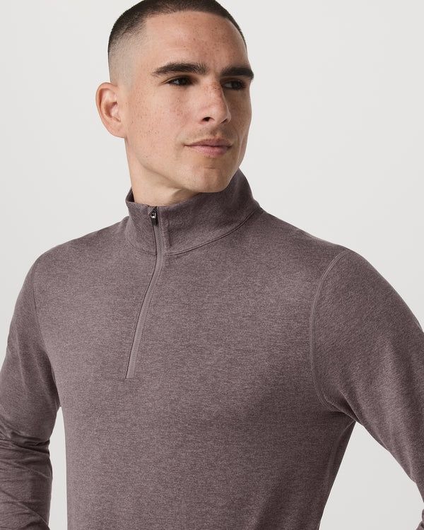 Ponto 1/2 Zip Mock Neck