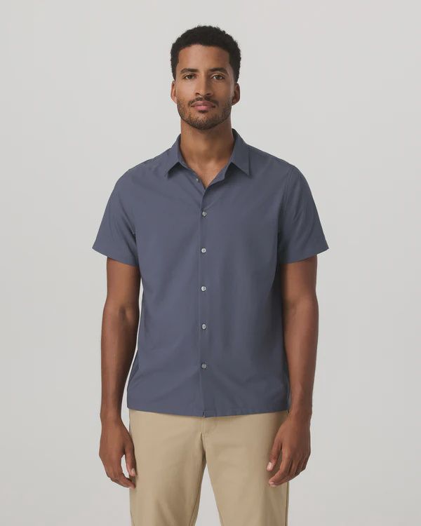 Vuori Short Sleeve Manhattan Button Down