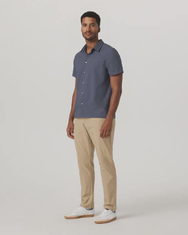 Vuori Short Sleeve Manhattan Button Down