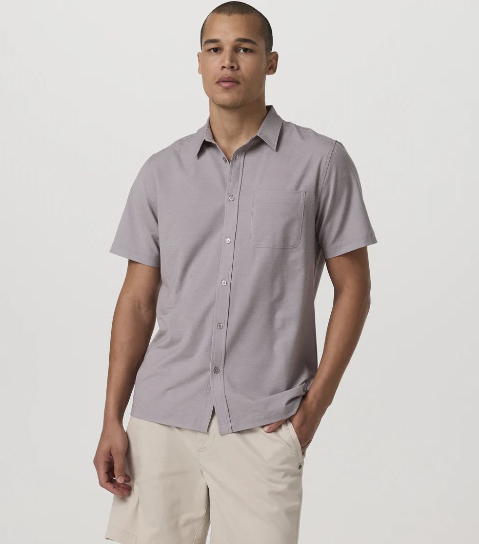 Vuori Men's Short Sleeve Bridge Button Down