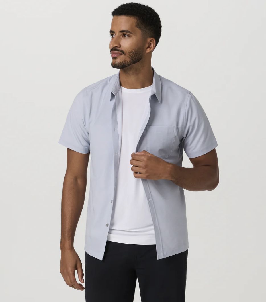 Vuori Men's Short Sleeve Bridge Button Down