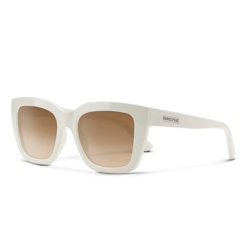 Suncloud Marion Ivory Polarized Brown Gradient, front view