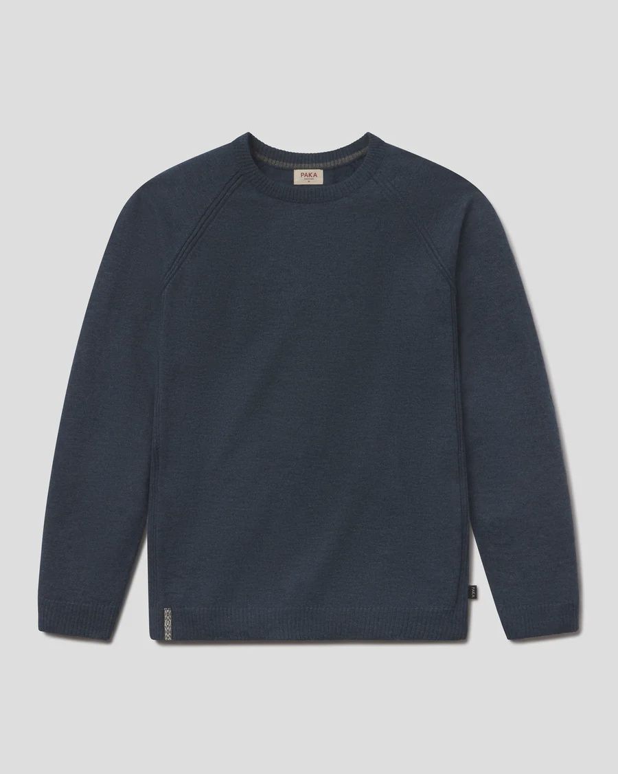 Paka Men's Ultralight Crew, Color: Navy, Size: S