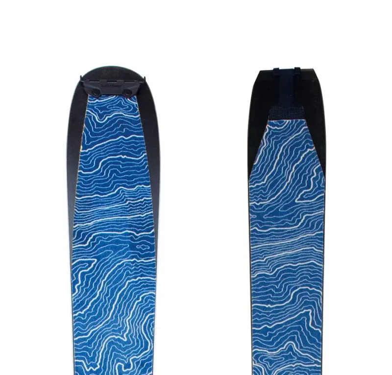 Contour Hybrid Mix 115mm Climbing Skin in Ae579034 C9b9 4fb9 Aaa6 5da1f53a8b2d, front view