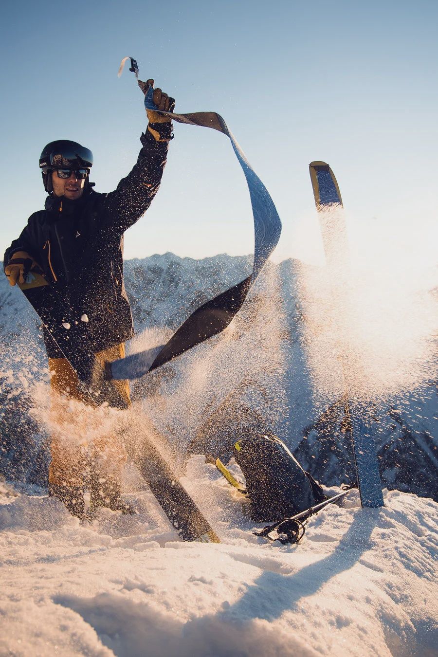 Contour Hybrid Mix 135mm Climbing Skins