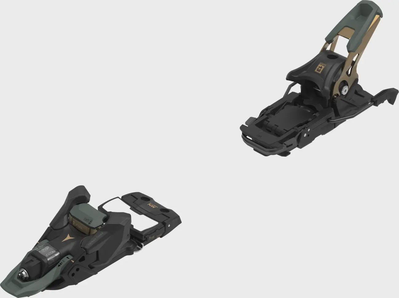 Atomic Shift 2.0 13MN, Brake: 100mm, Color: Green / Bronze