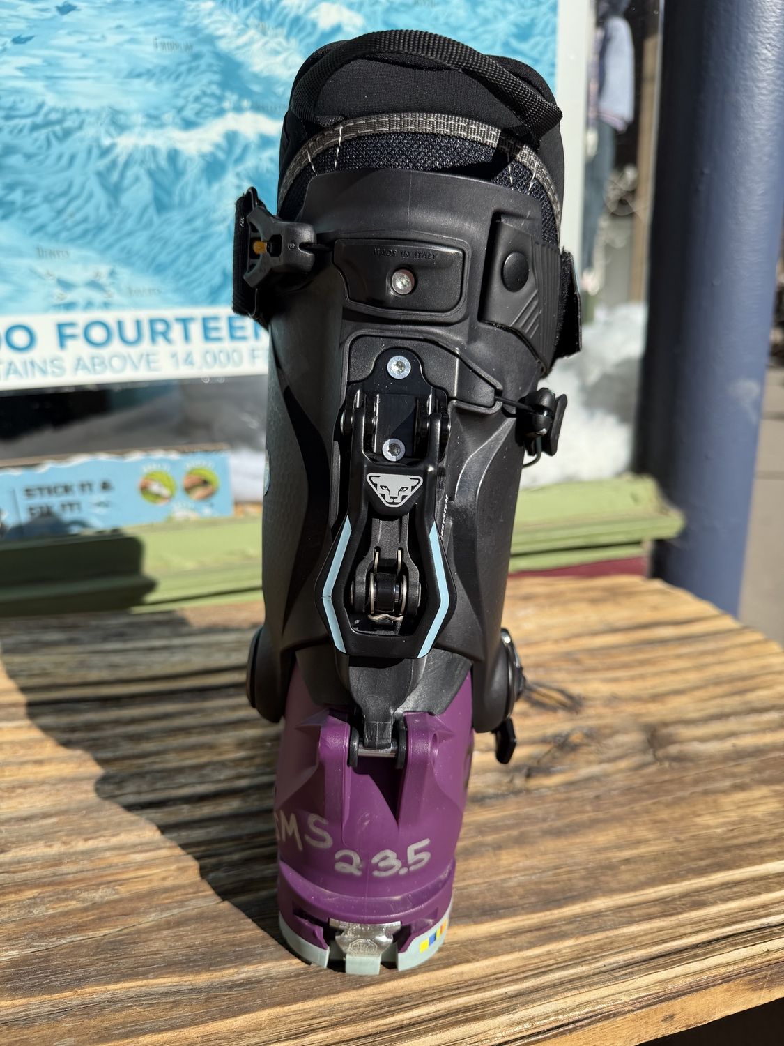 2025 Dynafit Radical Pro Touring Boot 23.5 Purple — Demo