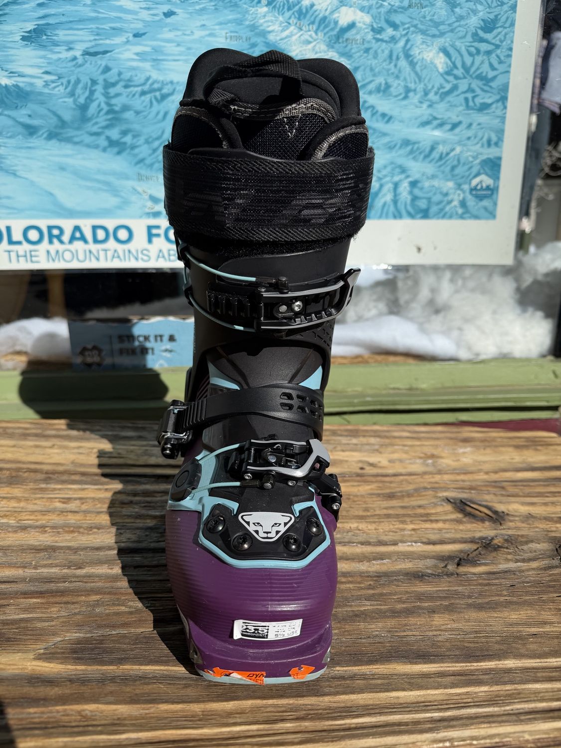 2025 Dynafit Radical Pro Touring Boot 23.5 Purple — Demo