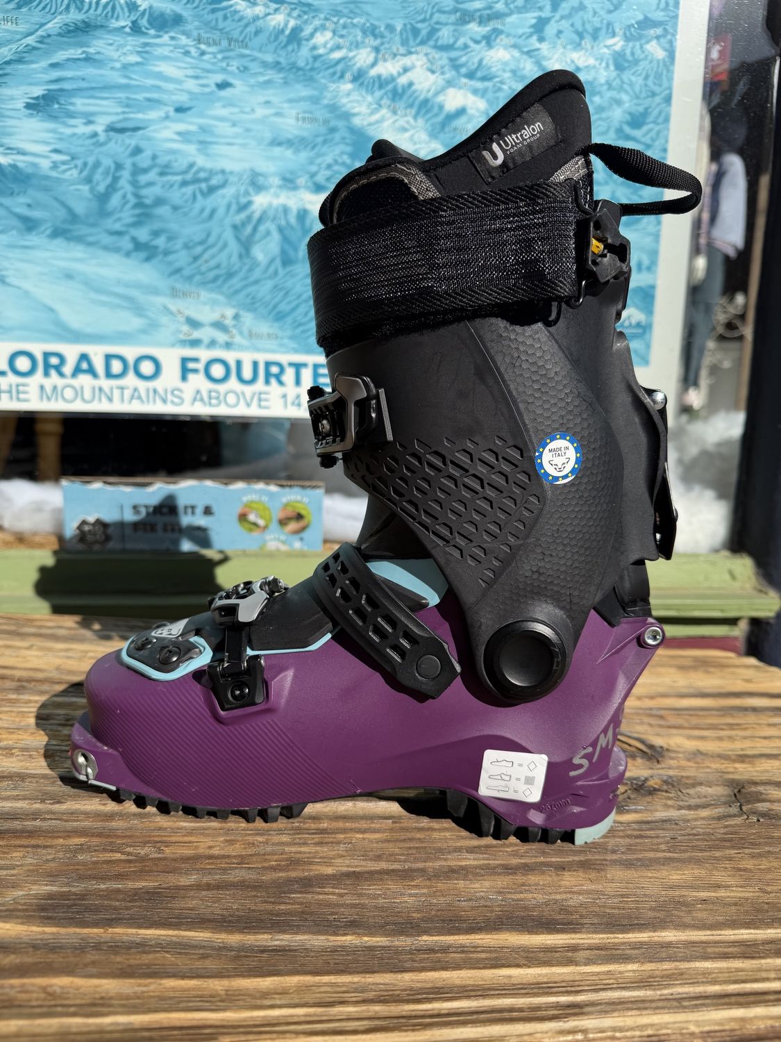 2025 Dynafit Radical Pro Touring Boot 23.5 Purple — Demo