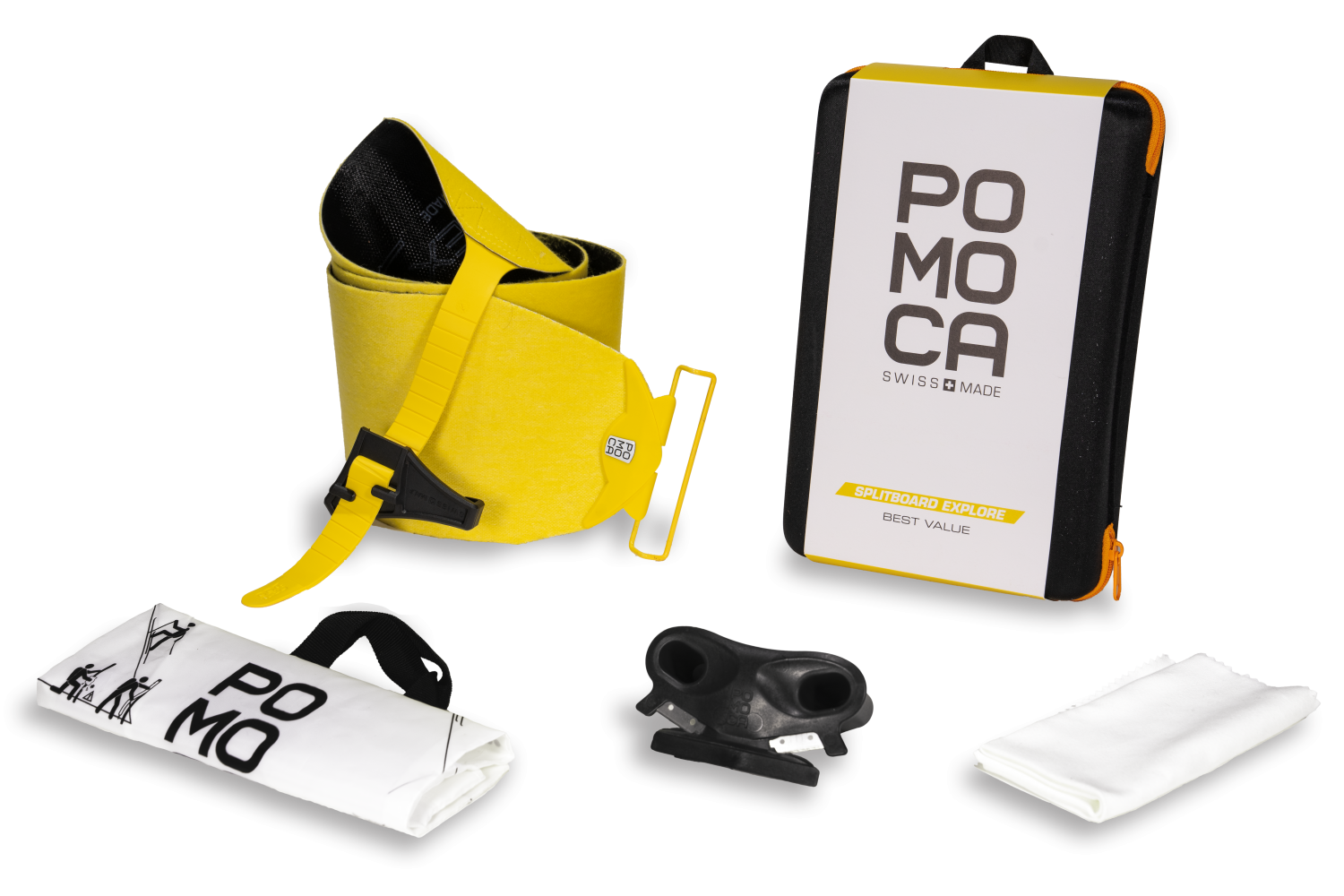 2025 Venture Storm 152 with Spark R&amp;D Flat Pucks and Pomoca Splitboard Explore Climbing Skins