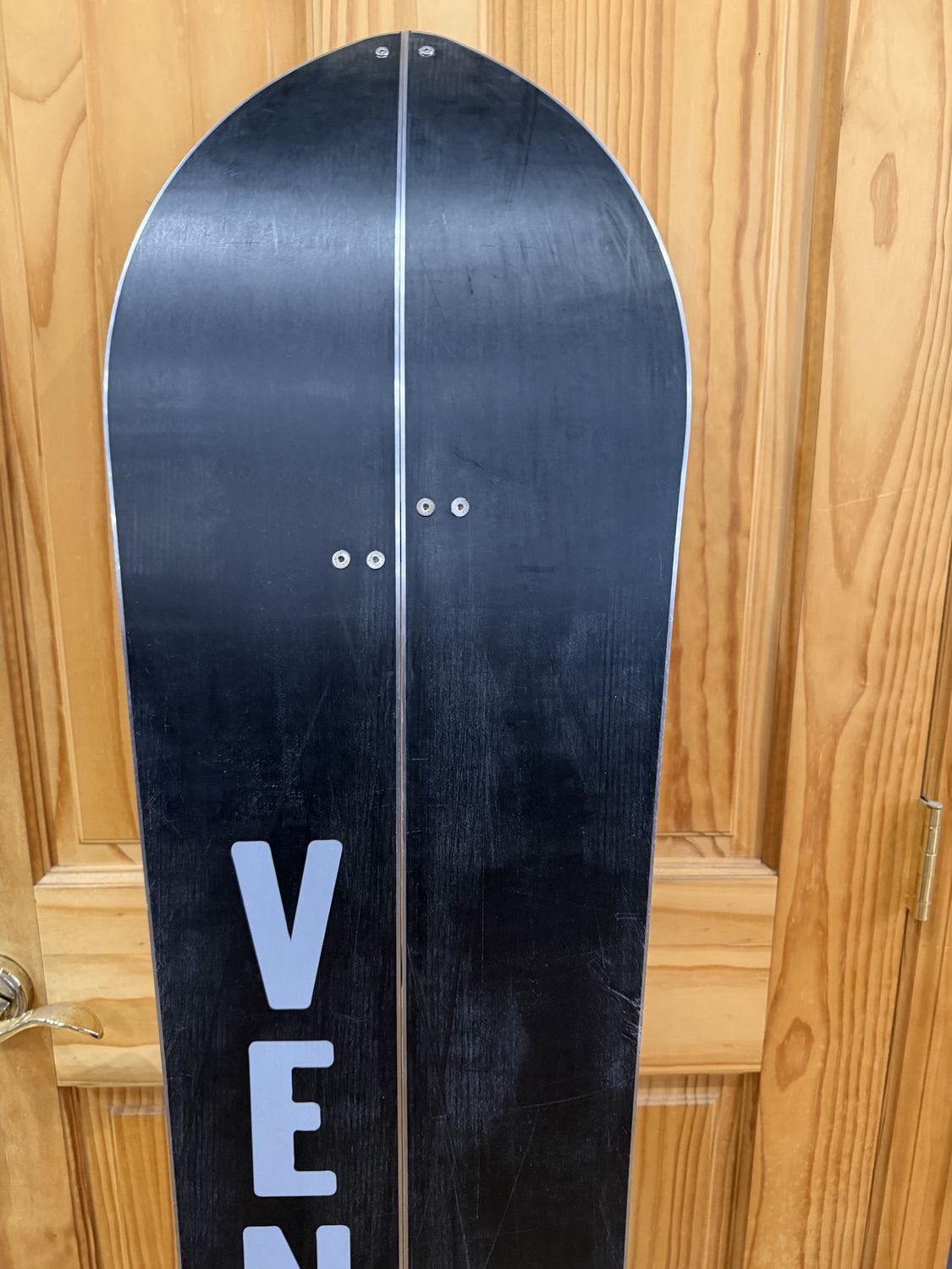2025 Venture Storm 162 with Spark R&amp;D Flat Pucks and Pomoca Splitboard Explore Climbing Skins — Demo