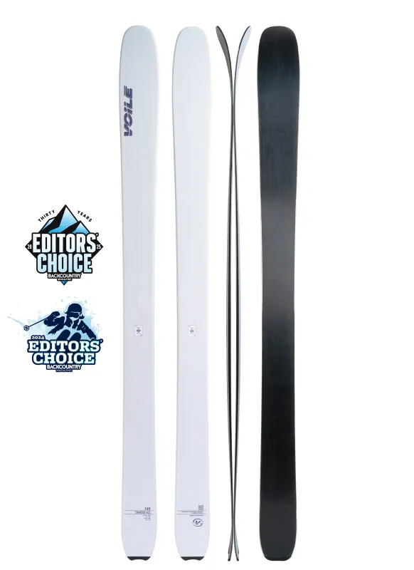 Voilé Charger Ace 171 with Raider 13 EVO Long Travel 102mm Bindings — Demo 2023, front view