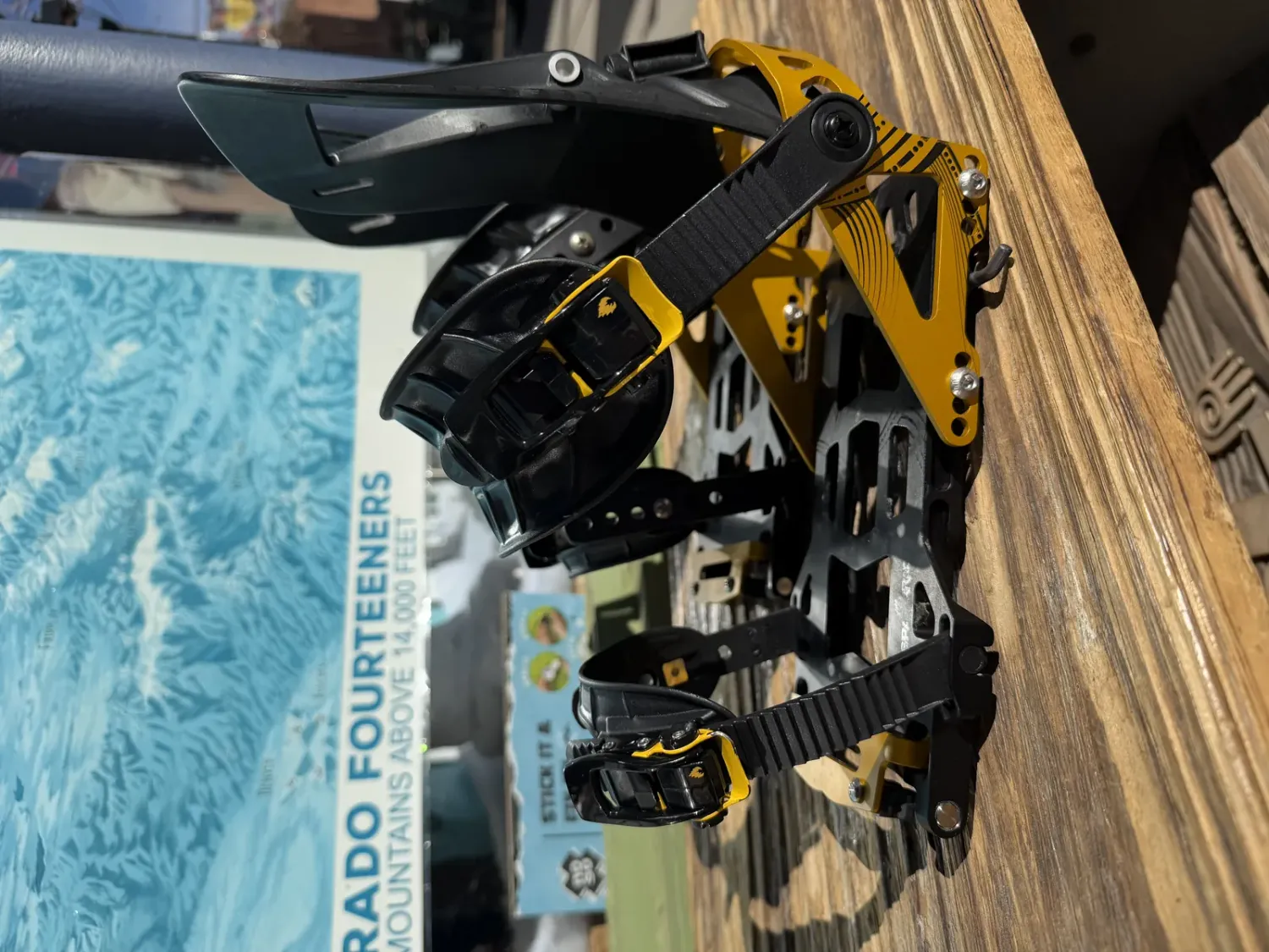 Spark R&amp;D Arc ST Bindings, Small, Gold — Demo 2025, alternate view 3