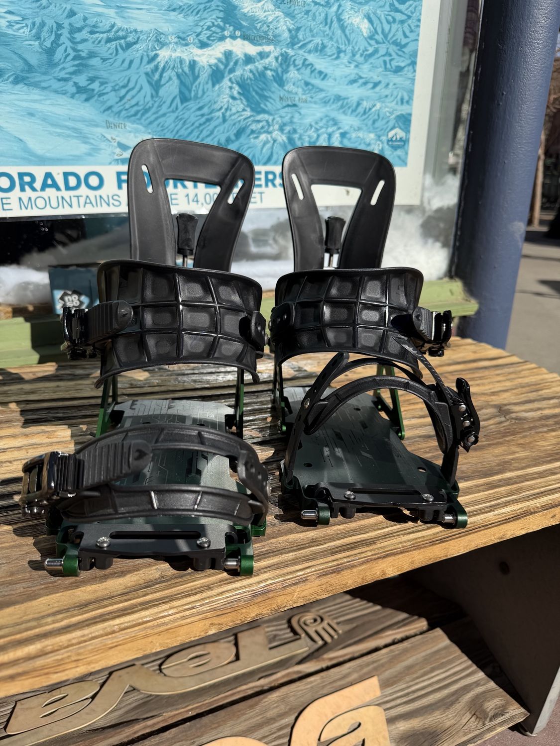 2025 Spark R&amp;D Surge ST Bindings, Medium, Green