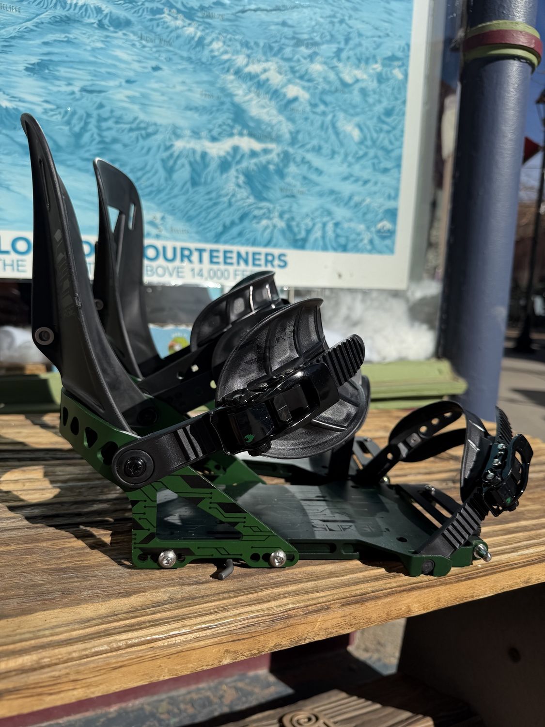 2025 Spark R&amp;D Surge ST Bindings, Medium, Green